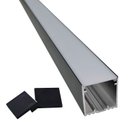 Ver imagem 1 de Perfil de Led Sobrepor Largo Preto 2 Metros