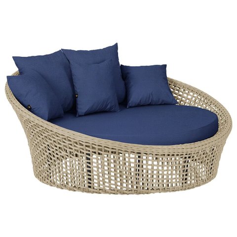 Chaise Hungria Alumínio Pintura Preta Corda Náutica E10 Trama Original