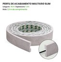 Ver imagem 3 de Eva Rodapé Acabamento Ripado Laminado 2,5m - Urban White+