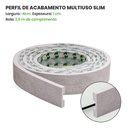 Ver imagem 3 de Eva Rodapé Acabamento Ripado Laminado 2,5m - Urban White+