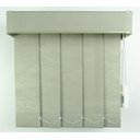 Ver imagem 3 de Persiana Vertical em Tecido com Bando Crisdan Largura 2,20 X 1,70 Altura Cinza