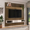 Ver imagem 6 de Painel Suspenso Tv 75 Pol 183 Cm 4585 Arly Pinho Ripado Off White