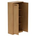 Ver imagem 4 de Armario para Escritorio 02 Portas com Chave Me4198 Amendoa Tecno Mobili
