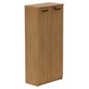 Ver imagem 1 de Armario para Escritorio 02 Portas com Chave Me4198 Amendoa Tecno Mobili