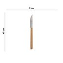 Ver imagem 6 de Faca para Churrasco Aço Inox e Cabo Bambu 37 Cm Lyor