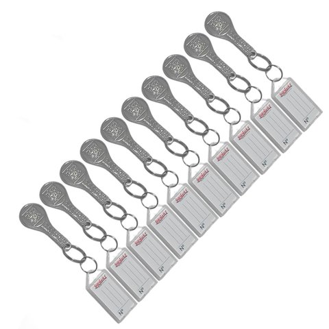 10 Chaves De Travas P/ Carrinho De Compras Condomínio Tecnow