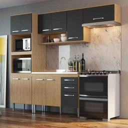 Torre Quente 4 Portas Espaço Forno Micro-ondas Lilies Móveis - 4