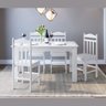 Conjunto Mesa Cozinha com 4 Cadeiras Branco Lilies Móveis - 2