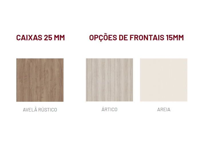 Guarda-roupa Dormitório Modulado Master 4 Portas E 4 Gavetas Lucine - 3