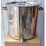 Panela caldeirão inox com torneira 65 litros para cerveja - 2
