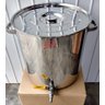 Panela caldeirão inox com torneira 65 litros para cerveja - 3
