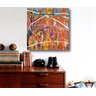 Conjunto com 2 Lindos Quadro Decorativo Originais Pintados a Mão Medindo 73x136 Cm - 4