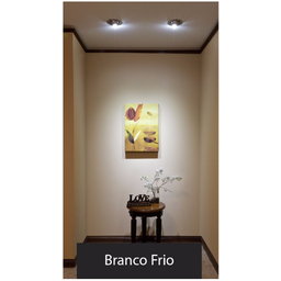 Trilho Eletrificado 1m + 4 Spot Led 7w Preto Luz Fria - 2