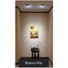 Trilho Eletrificado 1m + 4 Spot Led 7w Preto Luz Fria - 2
