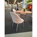 Ver imagem 3 de Kit 4 Cadeiras de Jantar Boucle Off White Tubo Champanhe Lançamento