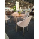 Ver imagem 6 de Kit 4 Cadeiras de Jantar Boucle Off White Tubo Champanhe Lançamento