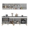 Armário de Cozinha Modulada Compacta com Balcão para Cooktop/forno Veneza Multimóveis Mp2262 - 5