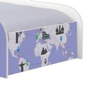 Ver imagem 5 de Cama Mobili Infantil Mapa Viagens
