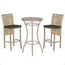 Ver imagem 1 de Mesa Bistro e 2 Banquetas Roma Fendi Corda Náutica 13 Trama Original