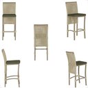 Ver imagem 5 de Mesa Bistro e 2 Banquetas Roma Fendi Corda Náutica 13 Trama Original
