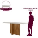 Ver imagem 5 de Conjunto Sala de Jantar Mesa Moscou Tp Vidro Canto Copo com 4 Cadeiras Cleo