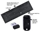 Ver imagem 5 de Combo Teclado e Mouse Sem Fio Usb Dynamic Corp Abnt2/1600 Dpi Preto - Cmw200