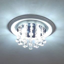 Lustre de Cristal Legítimo Redondo 20 Cm de Altura Ilustre Cristais - 2
