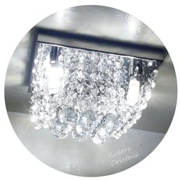 Lustre de Cristal Verdadeiro 20x20cm - 3