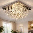 Ver imagem 1 de Lustre de Cristal Verdadeiro 20x20cm