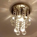 Ver imagem 1 de Lustre de Cristal Verdadeiro Redondo 20 Cm de Altura