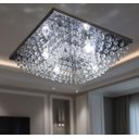 Ver imagem 1 de Lustre de Cristal Verdadeiro 30x30 Cm