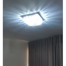 Lustre de Cristal Verdadeiro 30x30 Cm - 3