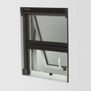 Ver imagem 1 de Kit Tela Mosquiteiro Recolhível para Janela 1,25m X 1,05m Preta