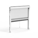 Ver imagem 4 de Kit Tela Mosquiteiro Recolhível para Janela 1,25m X 1,55m Branca