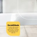 Ver imagem 4 de Tela Mosquiteiro para Porta 0,80m X 2,10m Branca