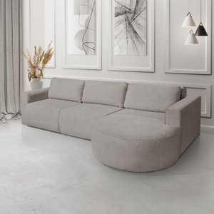 Sofá Orgânico Encantus 3 Lugares para Sala 2,92 Cm Redenobre:cinza