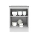 Ver imagem 4 de Balcão 60 Cm 1 Porta Branco/crema Agata Madesa