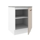Ver imagem 5 de Balcão 60 Cm 1 Porta Branco/crema Agata Madesa