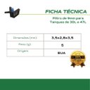 Ver imagem 4 de Filtro de 9mm para Tanques de 30L e 47L - Autopot Pf905/Golf