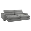 Ver imagem 3 de Sofá Aspem Linho 02 Módulos de 80cm B25cm Meu Sofá Online