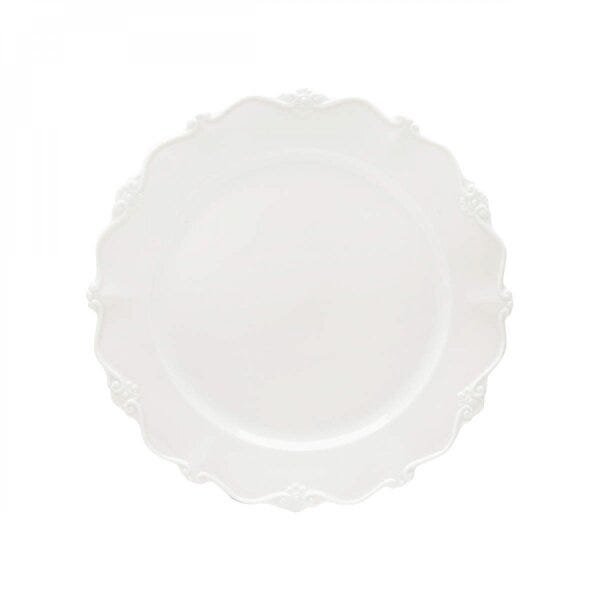 Jogo de Pratos de Sobremesa Porcelana 6 Peças 19,6cm Fancy Wolff Rojemac