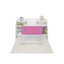 Ver imagem 2 de Cabeceira box Solteiro Elisa Branco/rosa Framar