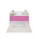 Ver imagem 5 de Cabeceira box Solteiro Elisa Branco/rosa Framar