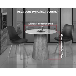 Mesa Cone Gourmet Casa MAD - 3