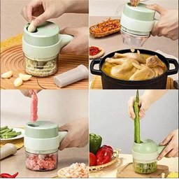 Processador Elétrico Cortador e Fatiador de Legumes Mini Pic - 2