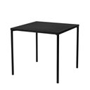 Ver imagem 3 de Mesa de Jantar 80cm x 80cm com 4 Cadeiras para Sala de Jantar Cor:Preto com Grafite