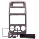 Ver imagem 5 de Moldura Painel Rádio 1 Din 2 Din Som Astra Ar Analógico 1998 À 2012 Preta Expex Epx409 Novum Ap768