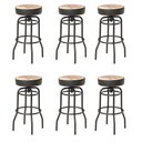 Ver imagem 1 de Kit 6 Banquetas Texas Estampa Motocicleta 66-gatmagazine