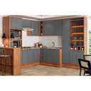 Ver imagem 4 de Armário Aéreo P/ Cozinha Bella 2604 Canto Reto C/ 2 Portas 94cm Branco - Carraro