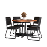 Conjunto Sala de Jantar 4 Cadeiras Charlotte Carraro - 2